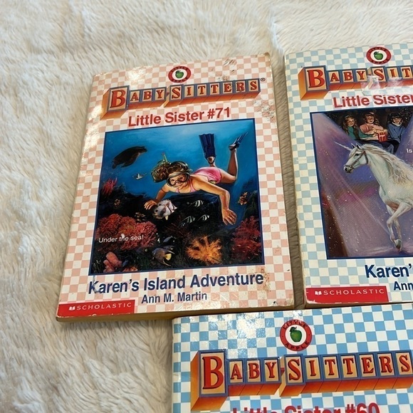 3 Babysitters Little Sister Chapter Paperback Books - Picture 3 of 7
